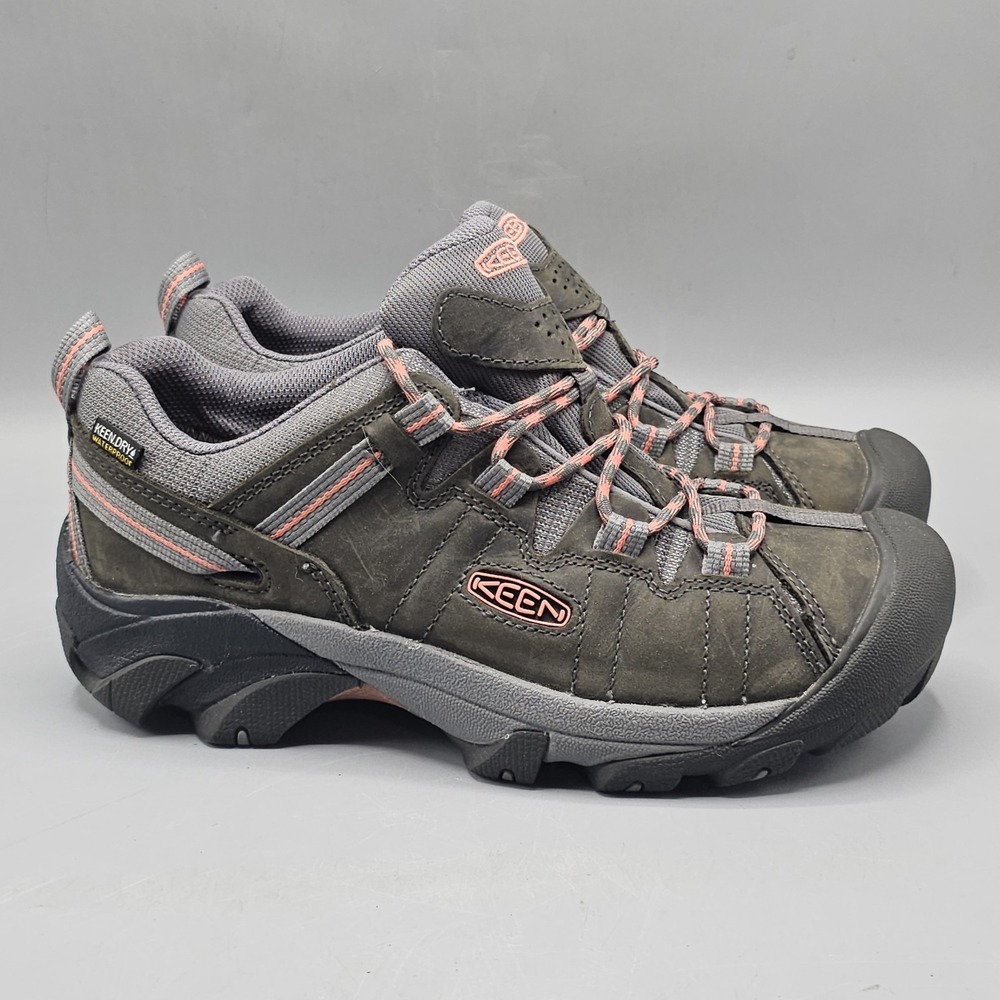 Keen Targhee ll WP Magnet/Coral Boot Women's Sz 9 W 1022815 KeenDry Waterproof